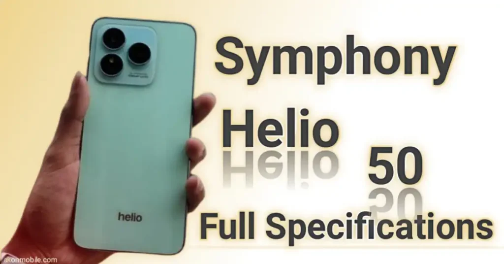 Symphony Helio 50 Price in Bangladesh Full Specifications