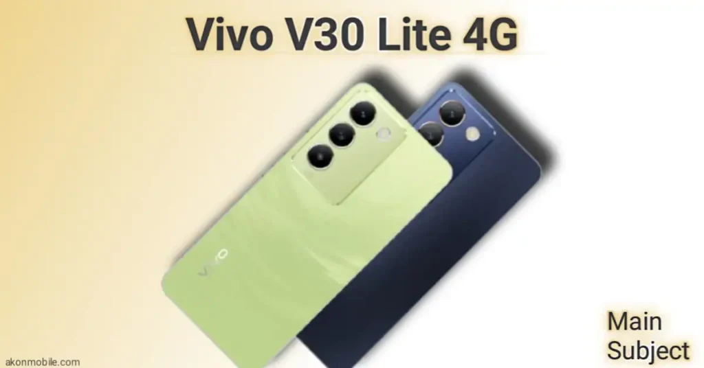 Vivo V30 Lite 4G Price in Bangladesh and Main Subject